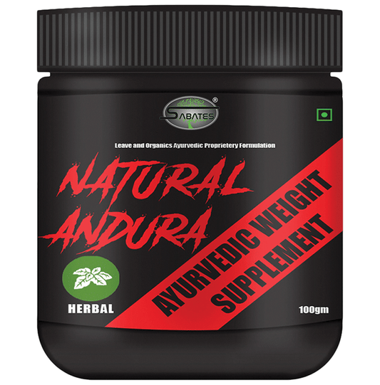 Sabates Natural Andura Ayurvedic Weight Supplement