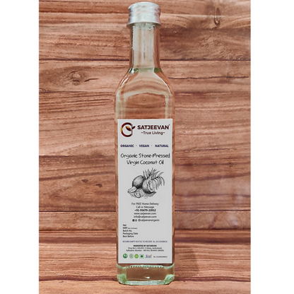 Satjeevan Organic Stone-Pressed Virgin Coconut Oil
