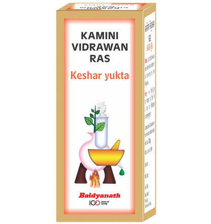 Baidyanath Kamini Vidrawan Ras Keshar Yukta Tablets