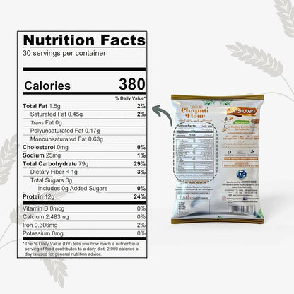 Dr. Gluten Multigrain Gold Chapati Flour Atta - Distacart