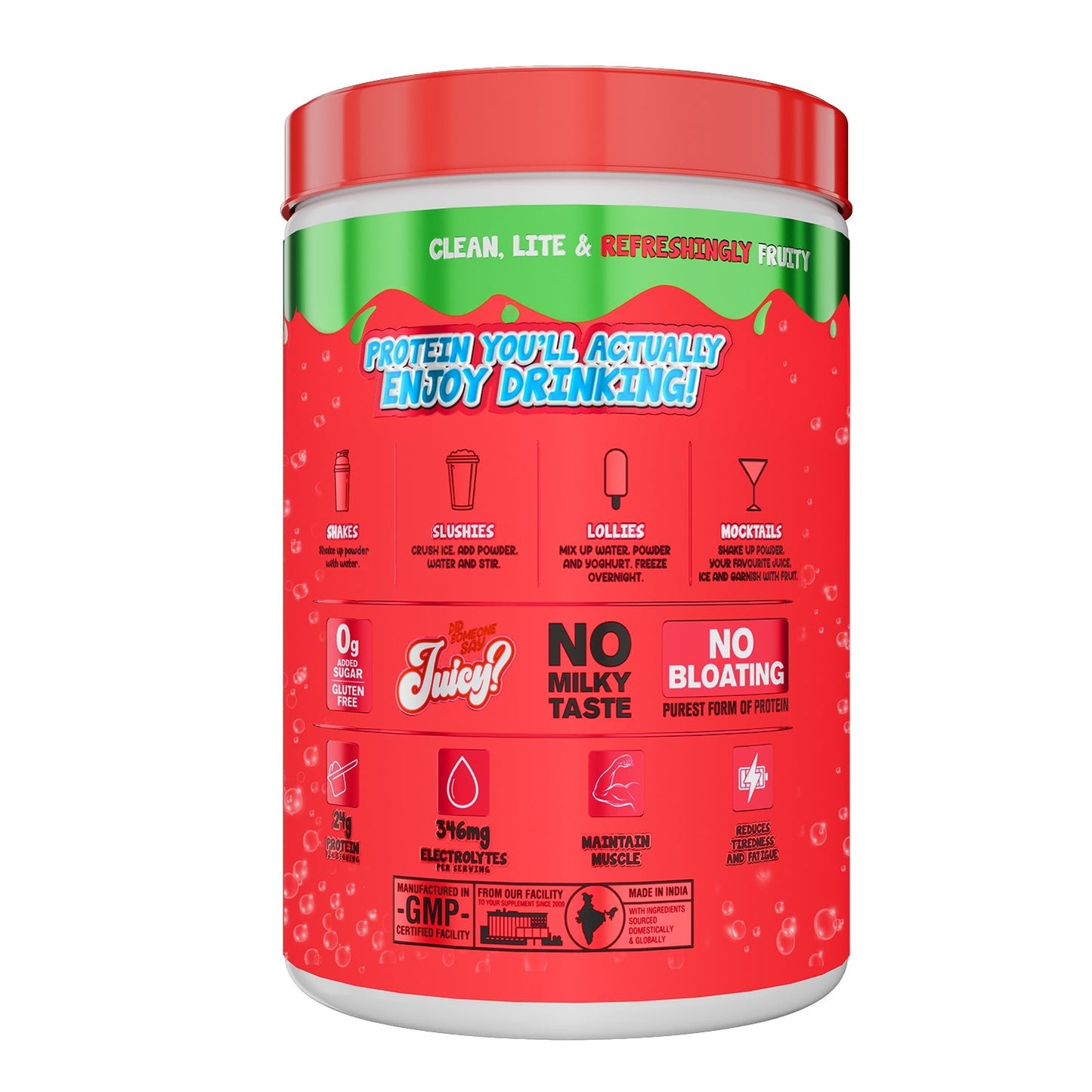 Big Muscles Nutrition Fizzy Whey & Shaker Combo