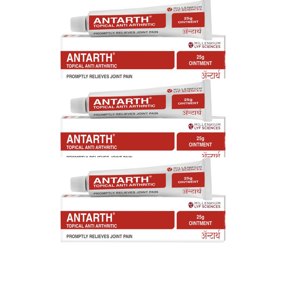 Millennium Herbal Antarth Topical Anti Arthritic Ointment - Distacart