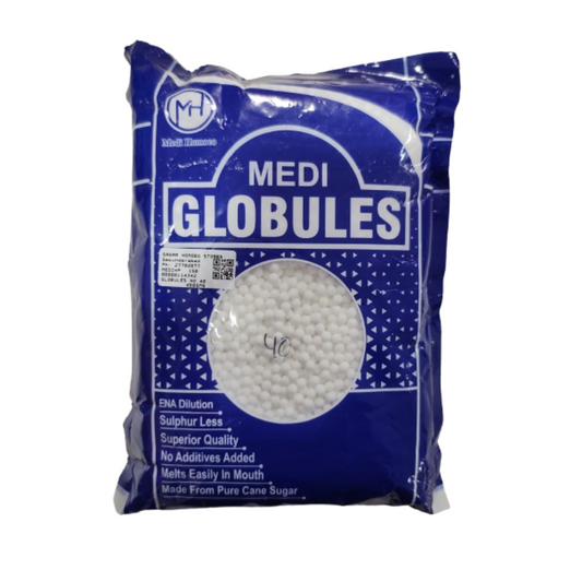 Medi Homeopathy Globules/ Blank Pellets (Size 40)