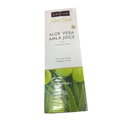 Kapiva Ayurveda Aloe Vera Amla Juice - Distacart