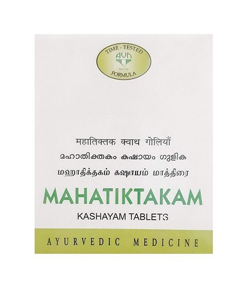 Avn Ayurveda Mahatiktakam Kashayam Tablets