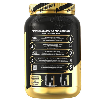Big Muscles Nutrition Premium Gold Whey Protein
