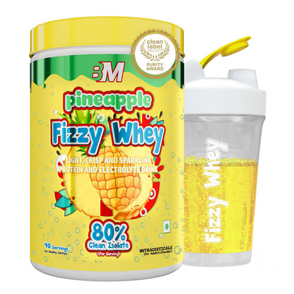 Big Muscles Nutrition Fizzy Whey & Shaker Combo