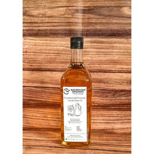Satjeevan Organic Cold-Pressed Virgin Olive Oil