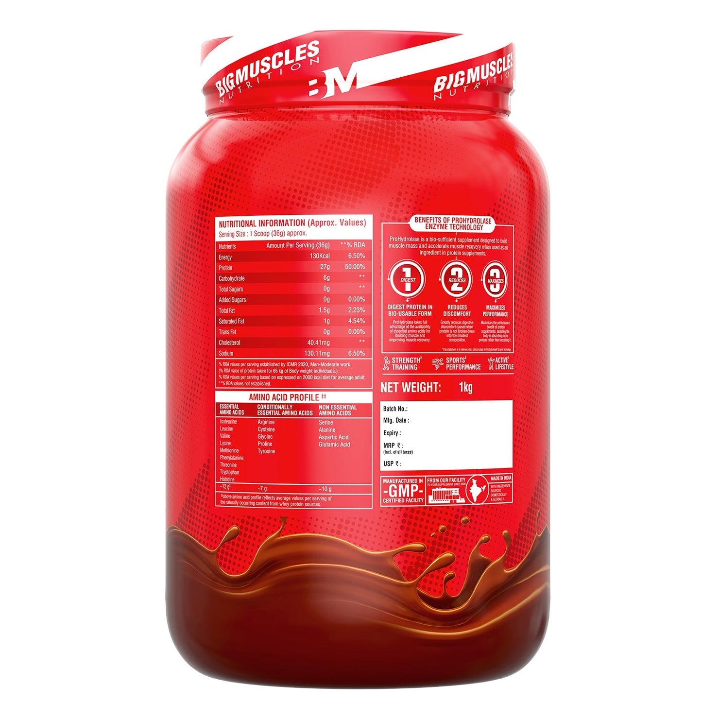 Big Muscles Nutrition Nitric Whey Protein