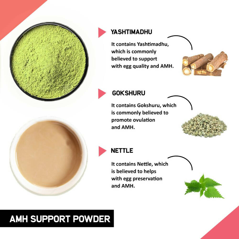 Just Vedic AMH Support Drink Mix - Distacart