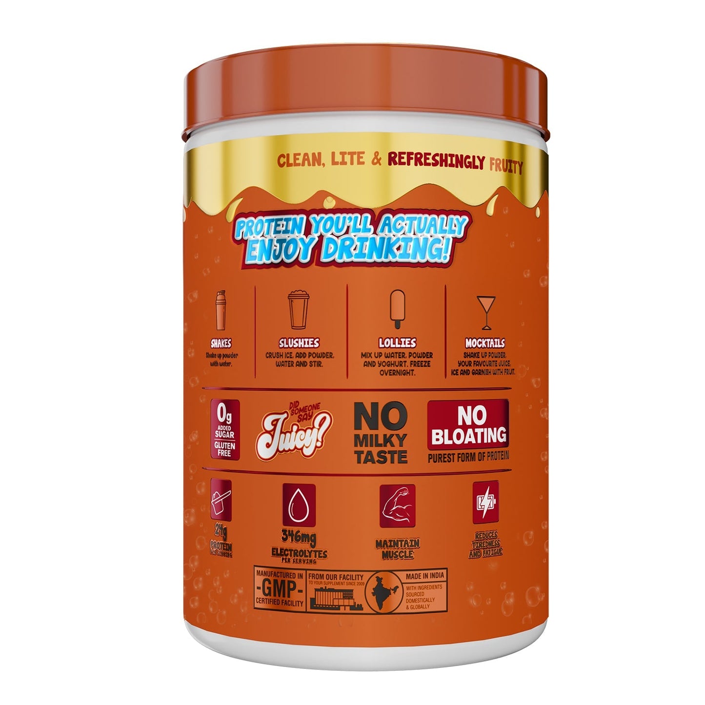 Big Muscles Nutrition Fizzy Whey & Shaker Combo