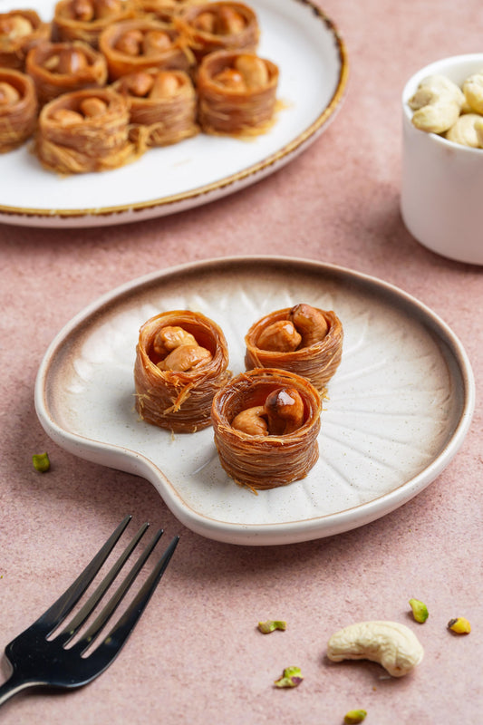 Gourmet Baklava Cashew Nest