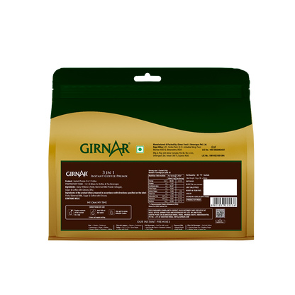 Girnar Instant Premix 3 In 1 Coffee