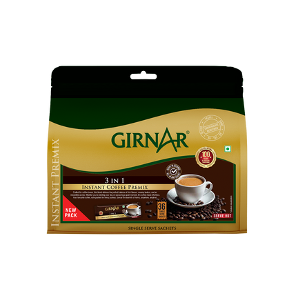 Girnar Instant Premix 3 In 1 Coffee
