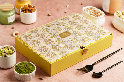 Gourmet Baklava Luxury Gift Box Of Hazelnut Nest Baklava