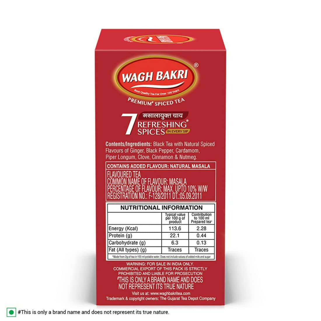 Wagh Bakri 7 Refreshing Spices Tea - Distacart