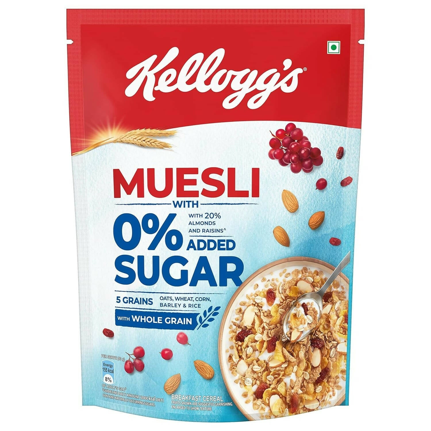 Kellogg's Muesli 0% Added Sugar - diocart