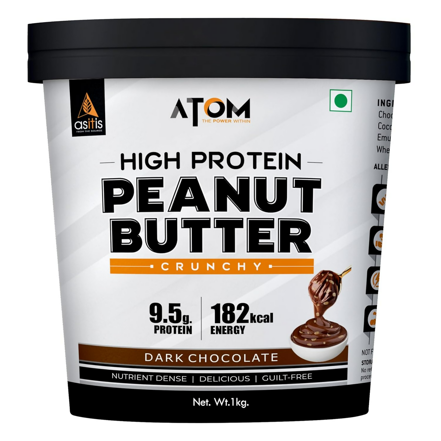 As-It-Is Nutrition Atom Chocolate Peanut Butter Creamy