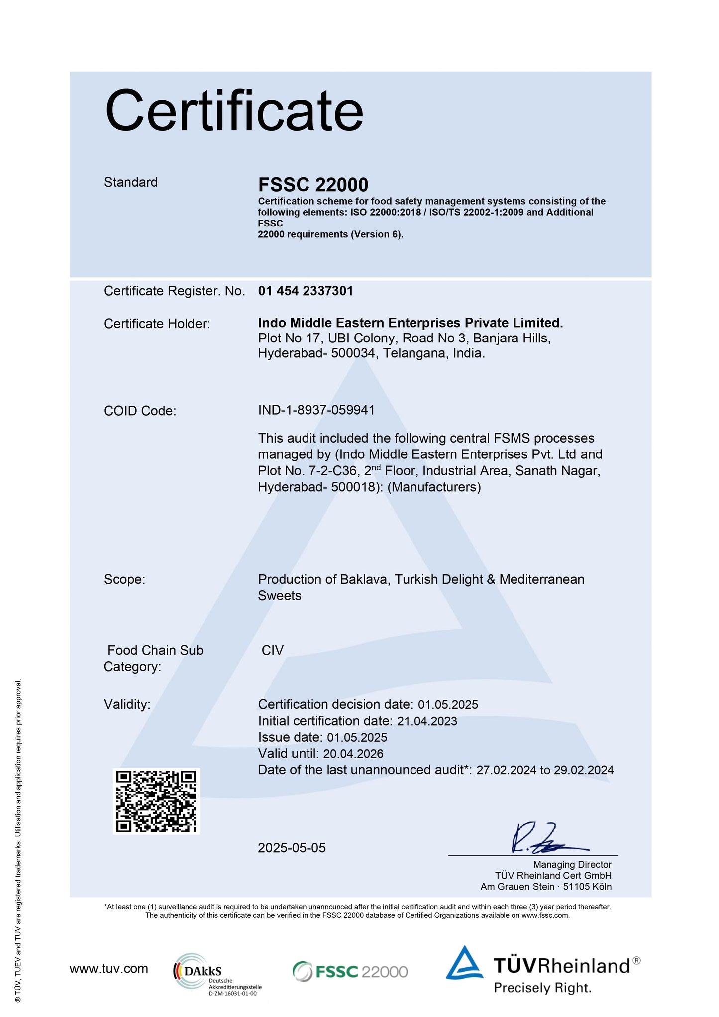 Gourmet Baklava Chocolate Finger Baklava