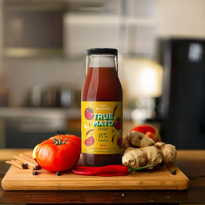 Two Brothers Organic Farms Truemato Ketchup - Spicy