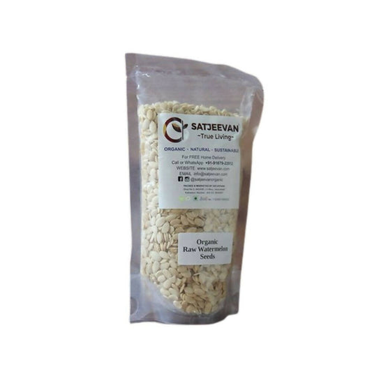 Satjeevan Organic Raw Watermelon Seeds - diocart