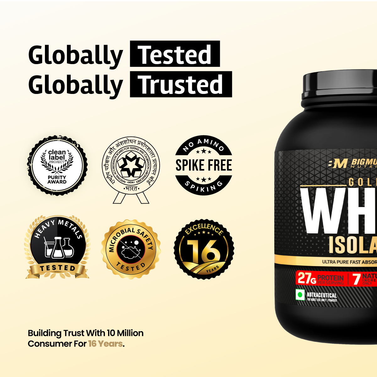 Big Muscles Nutrition Gold Whey Isolate