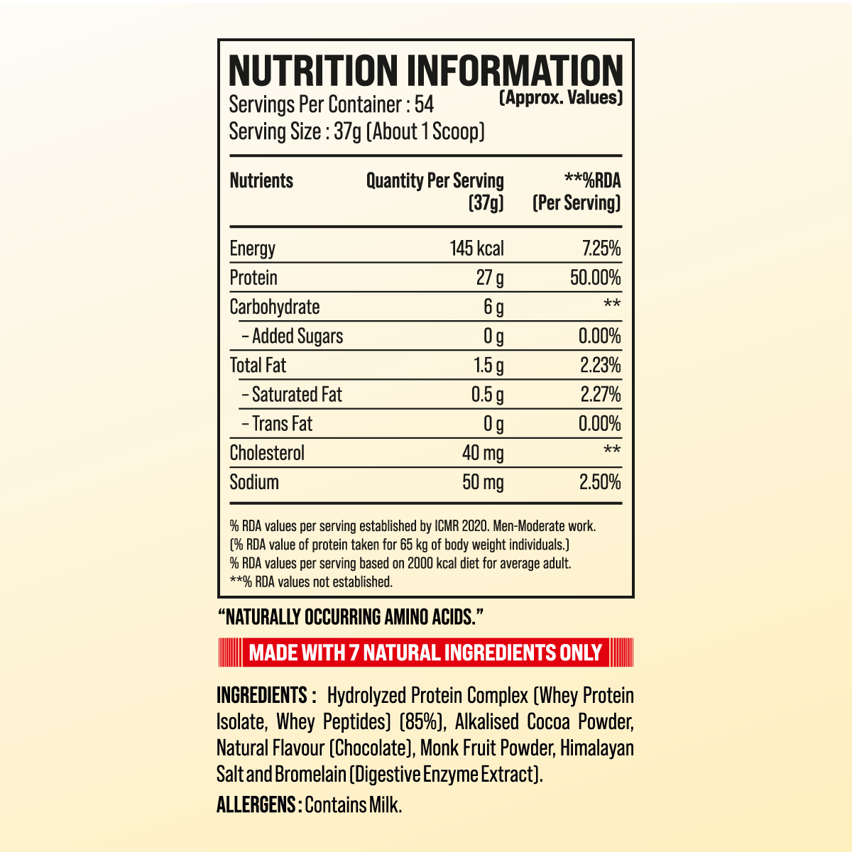 Big Muscles Nutrition Gold Whey Isolate