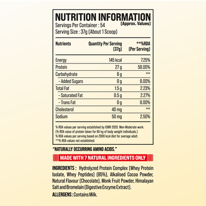 Big Muscles Nutrition Gold Whey Isolate