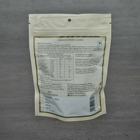 Smoor Cashew Crunch Barks