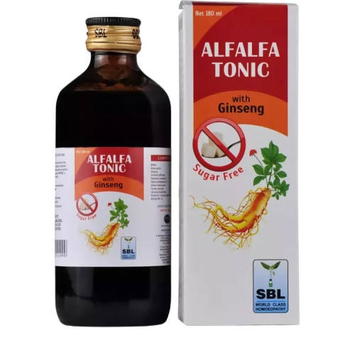 SBL Homeopathy Alfalfa Tonic with Ginseng Sugar Free