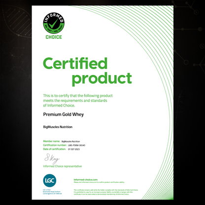 Big Muscles Nutrition Premium Gold Whey Protein