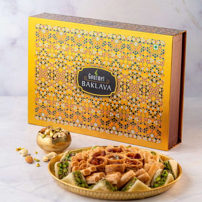 Gourmet Baklava Treasure Connoisseur Gift Box