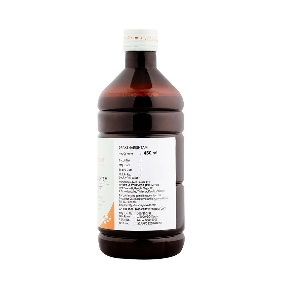 Sitaram Ayurveda Draksharishtam Syrup