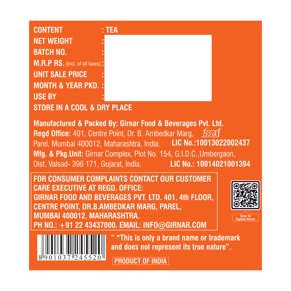 Girnar Kesari Tea - No.3