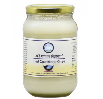 Prakriti Desi Cow Bilona Ghee | Organic Desi Cow Ghee | Pure organic ghee, traditionally-churned, chemical-free, granular ghee, nutritious by nature