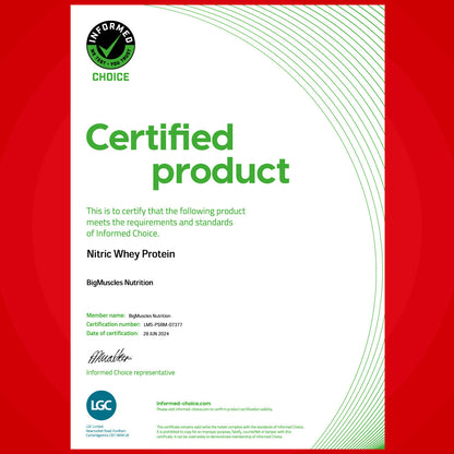 Big Muscles Nutrition Nitric Whey Protein