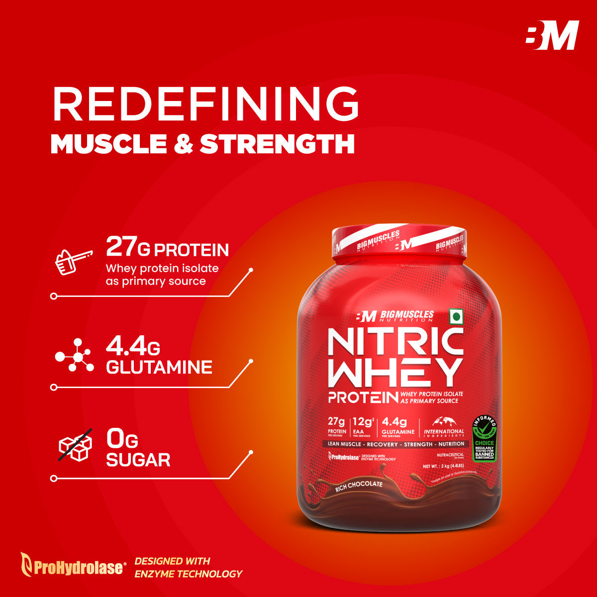 Big Muscles Nutrition Nitric Whey Protein