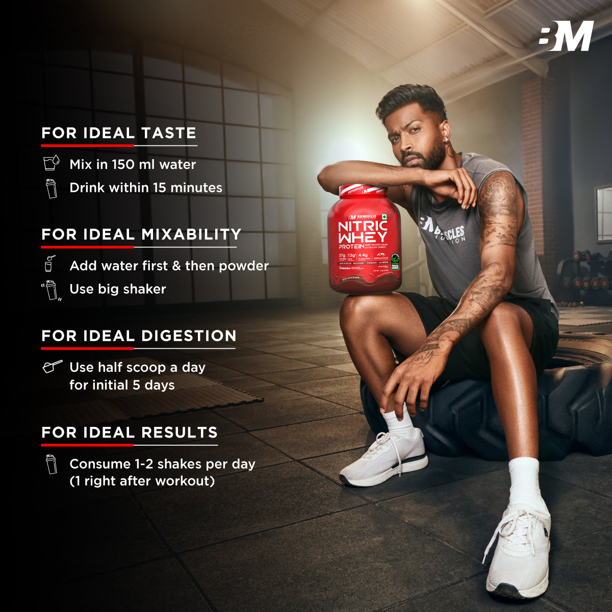 Big Muscles Nutrition Nitric Whey Protein