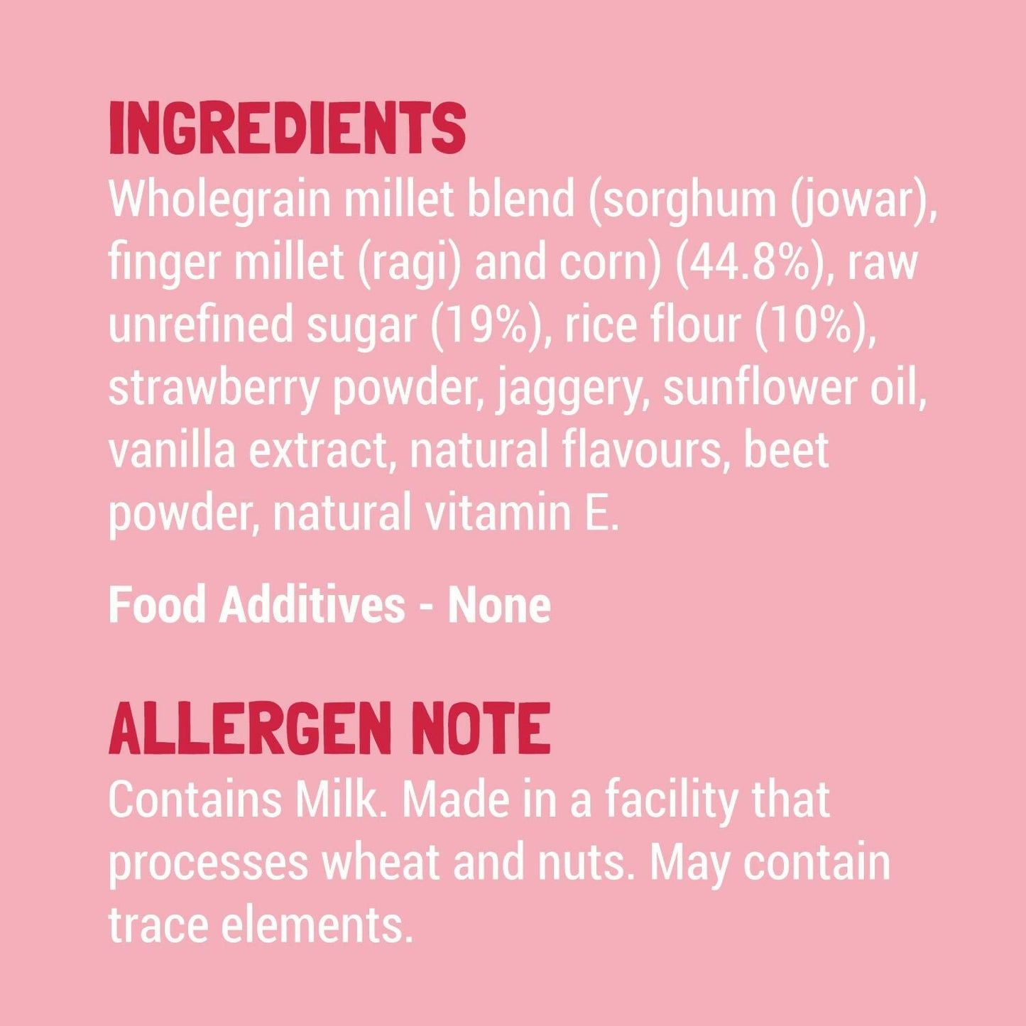 Slurrp Farm Berry Crunch Strawberry Cereal (Ragi Stars & Moons) - Distacart