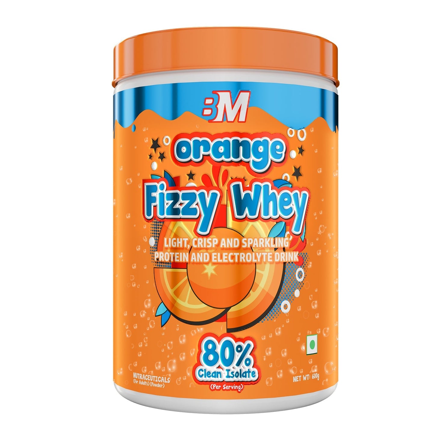 Big Muscles Nutrition Fizzy Whey & Shaker Combo