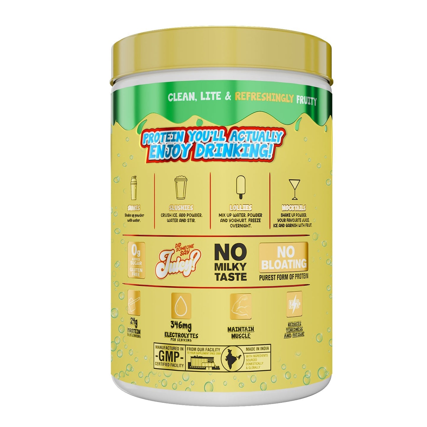 Big Muscles Nutrition Fizzy Whey & Shaker Combo