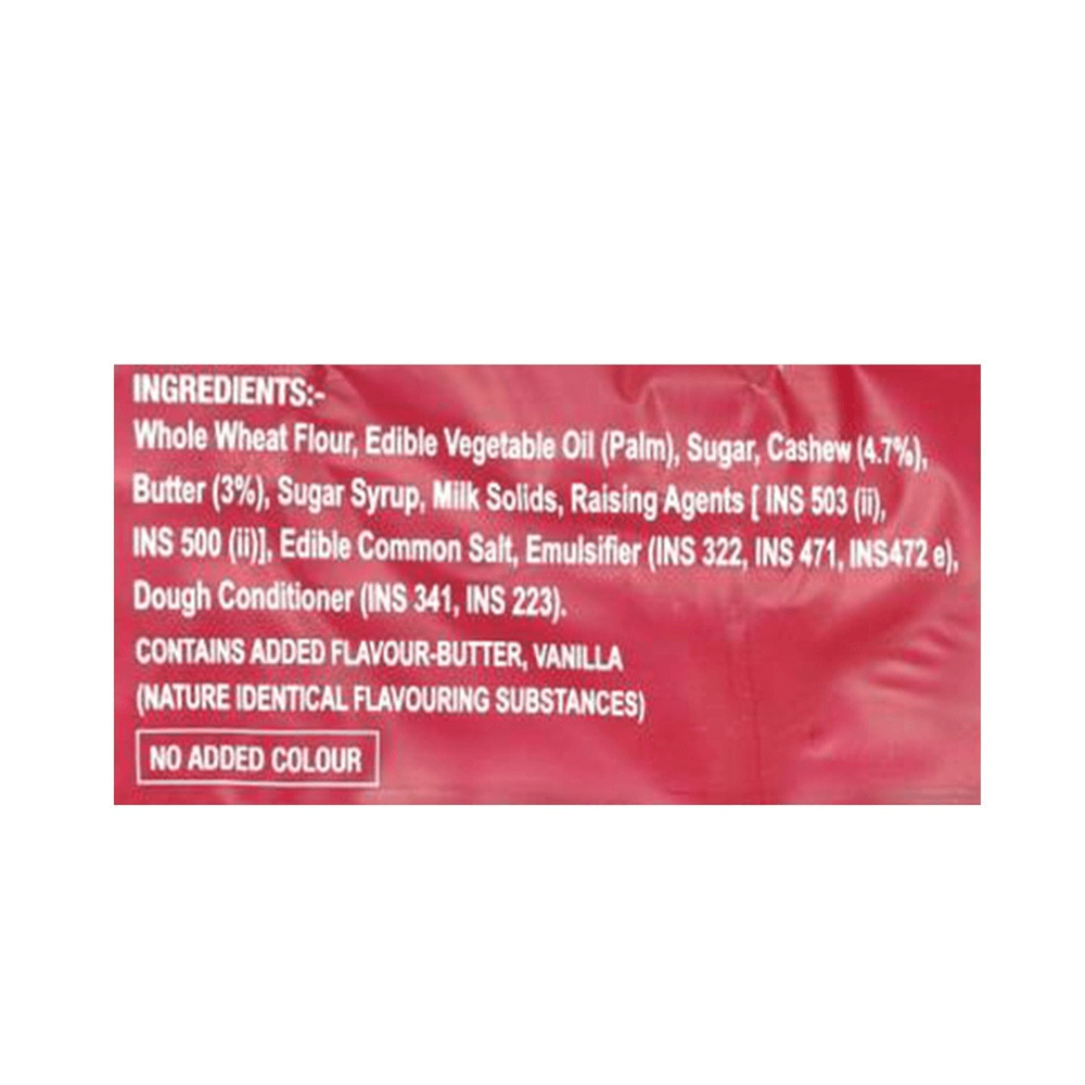 Patanjali Cashew Cookies Ingredients