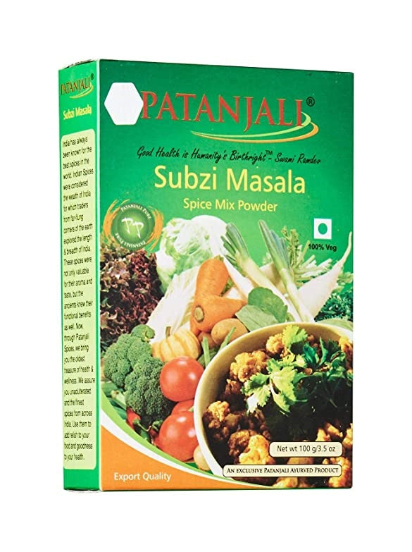Patanjali Sabzi Masala - Distacart