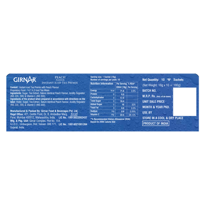 Girnar Peach Iced Tea