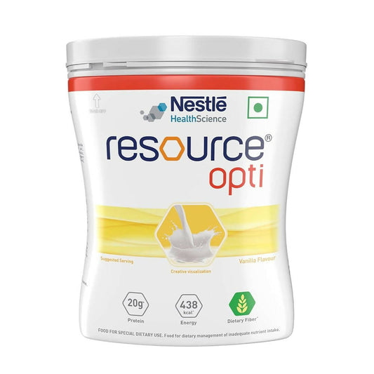 Nestle Resource Opti Protein Powder - Vanilla Flavor - Distacart