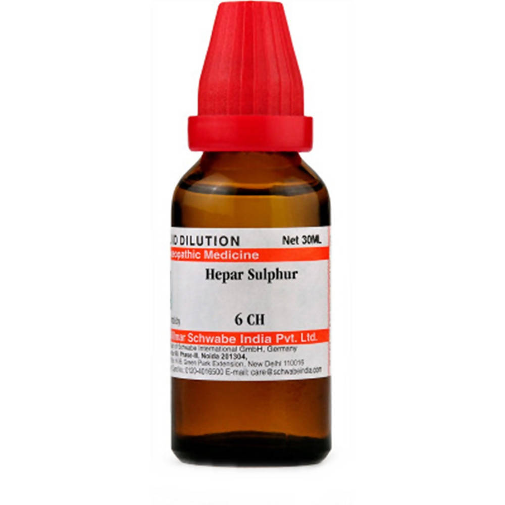 Dr. Willmar Schwabe India Hepar Sulphur Dilution