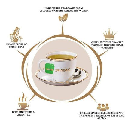 Twinings Green Tea Pomegranate Teabags - Distacart