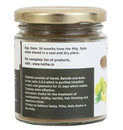 Hetha Gaushodhit Triphala Churna - Distacart