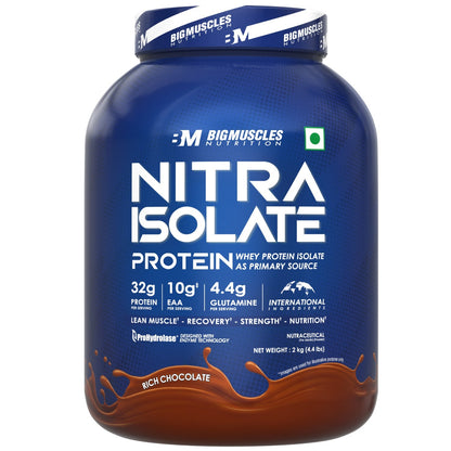 Big Muscles Nutrition Nitra Isolate Whey Protein