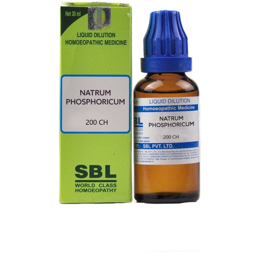 SBL Homeopathy Natrum Phosphoricum Dilution